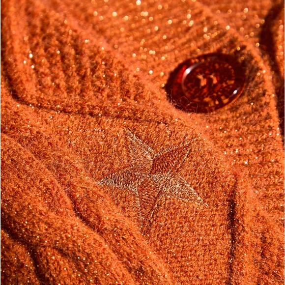 Taylor Swift Showgirl Orange Cable Knit Cardigan Sweater XL/2XL Box Set NEW Rare - Picture 10 of 16